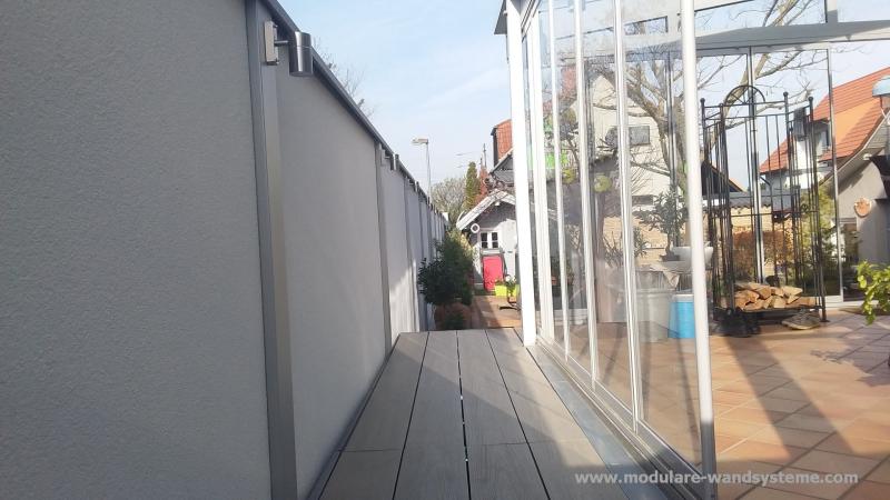 Modulare-Wandsysteme-Pfosten-RAL-9006-Weissaluminium