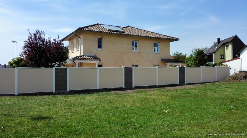 Modulare Wandsysteme mit Spligabione Aussenasicht