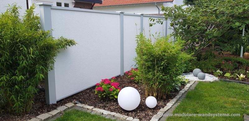 Gartenhütte mit Sichtschutz von Modulare Wandsysteme