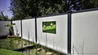 Acrylbilder-Schnecken-von-Andrea-Bastuck-auf-Modulare-Wandsysteme