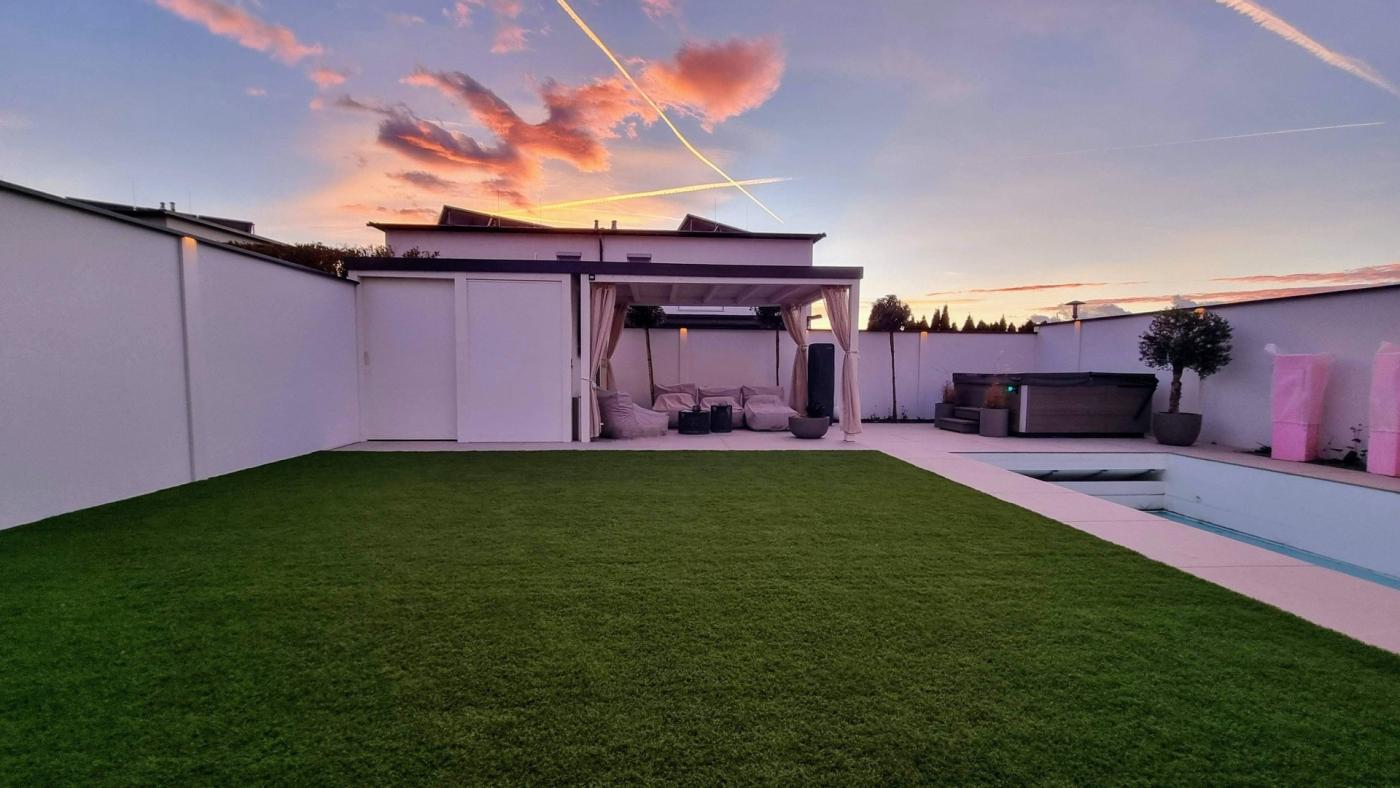 Modulare Wandsysteme Gartenhaus und Sichtschutz