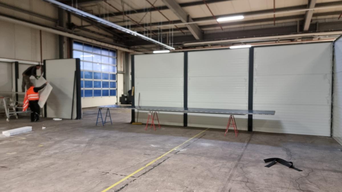 Modulare Wandsysteme Türen Lochblech