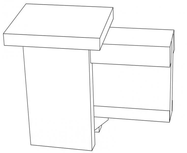 Modulare Wandsysteme Variante I Sichtschutz